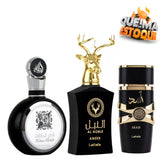 PROMOÇÃO COMPRE 1 LEVE 3 - Lattafa Fakhar, AL Noble Ameer e Assad Lattafa - Queima de Estoque - 100ml cada