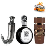 PROMOÇÃO COMPRE 1 LEVE 3 - Lattafa Fakhar, Khanhar Lattafa e Assad Bourbon - Queima de Estoque - 100ml cada